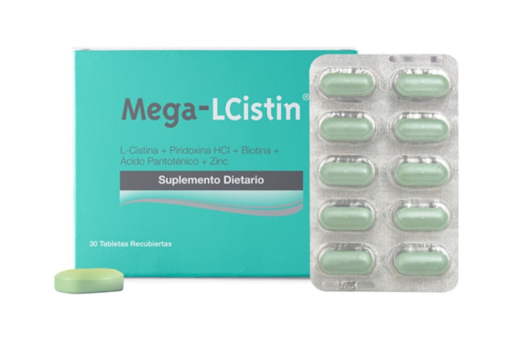 Mega -Lcistin cap x 30 Tabletas