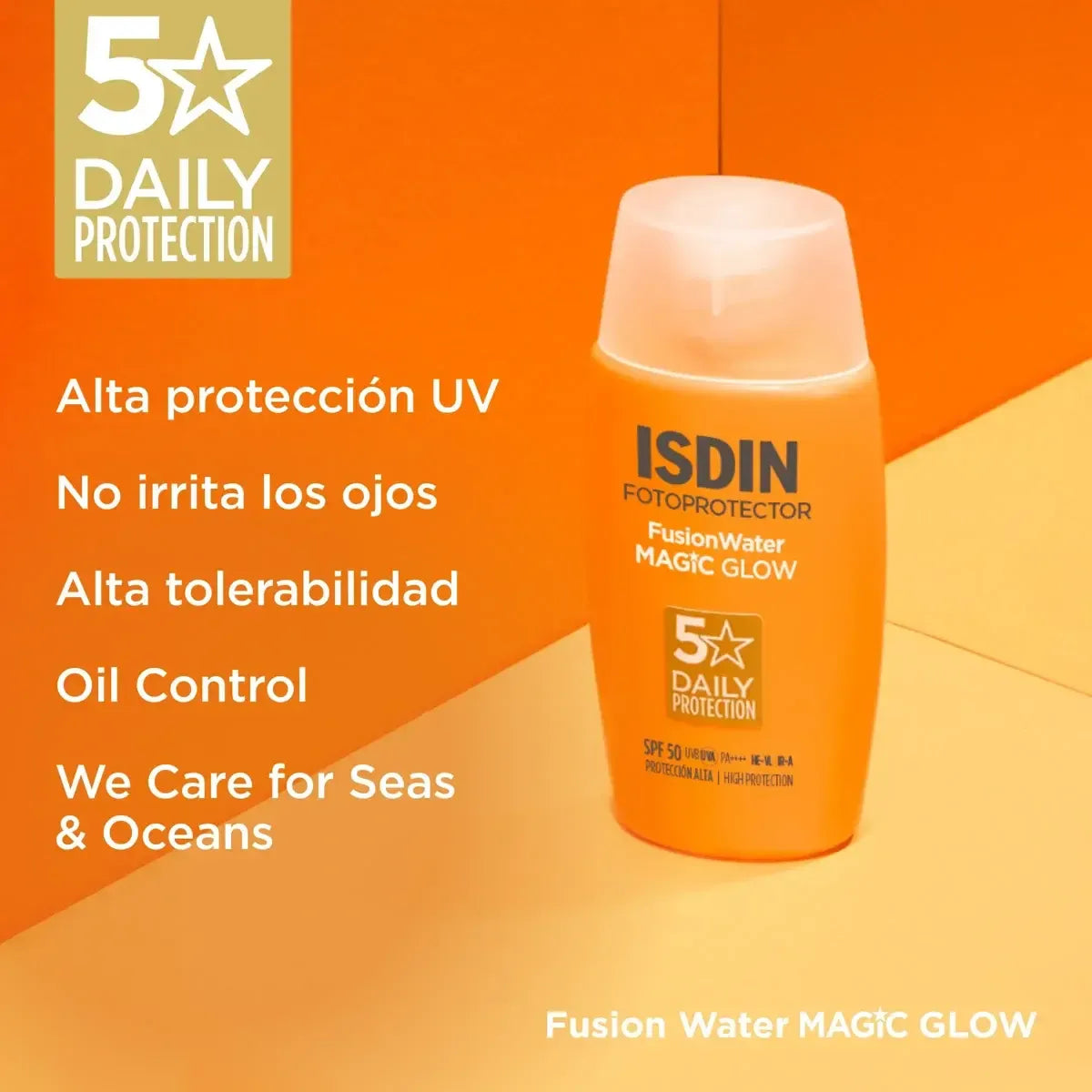 ISDIN Fotoprotector Fusion Water Magic Glow Spf 50 x 50Ml