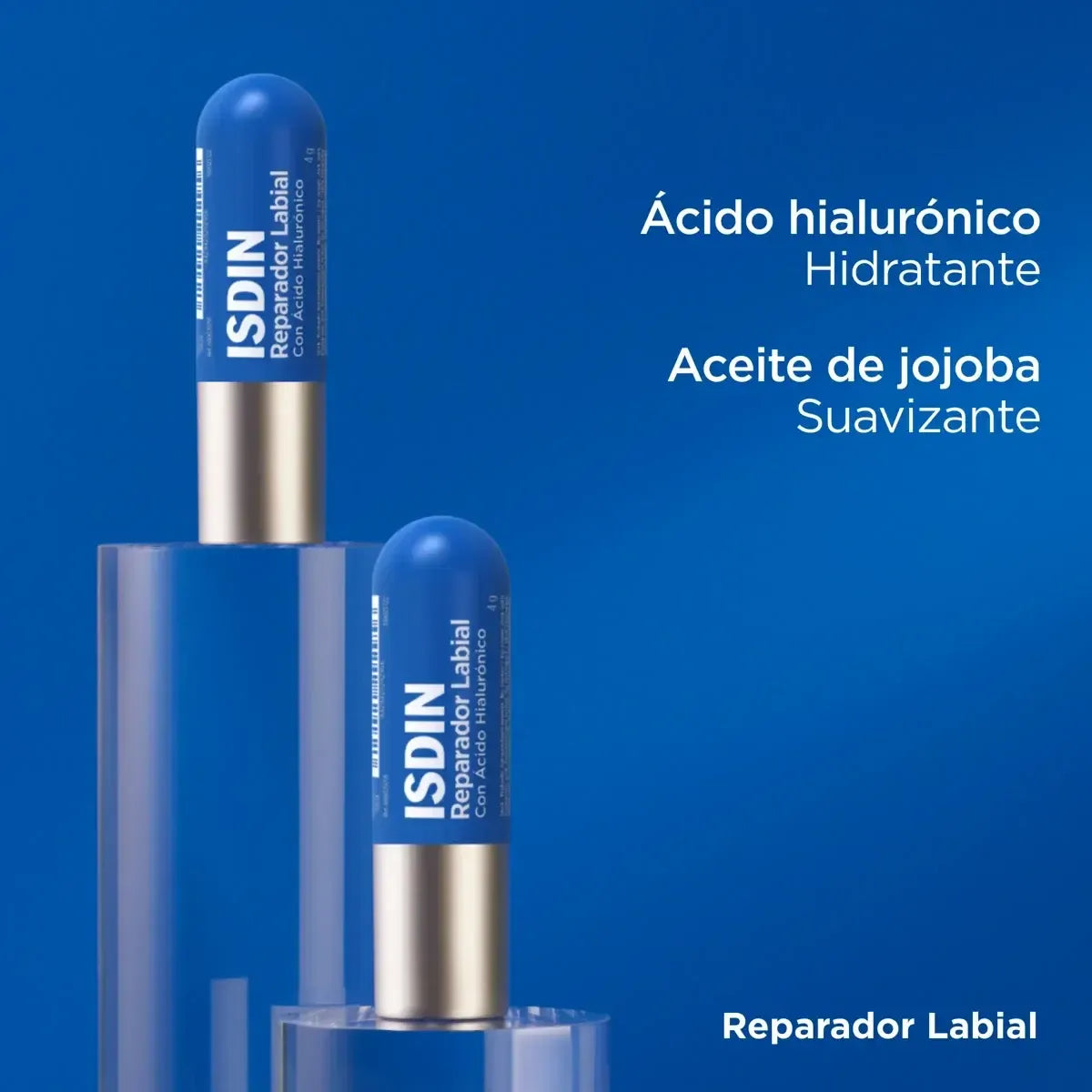 Isdin Reparador Labial Stick con Ácido Hialurónico x4g