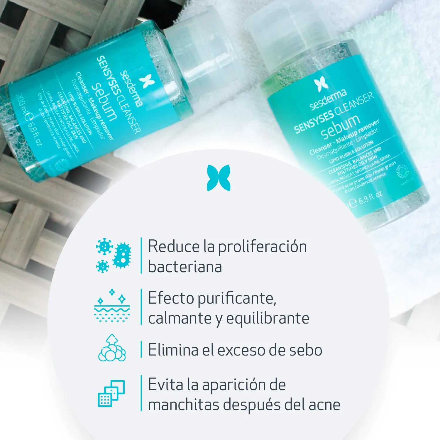 Sesderma Sensyses Cleanser Sebum x200ml