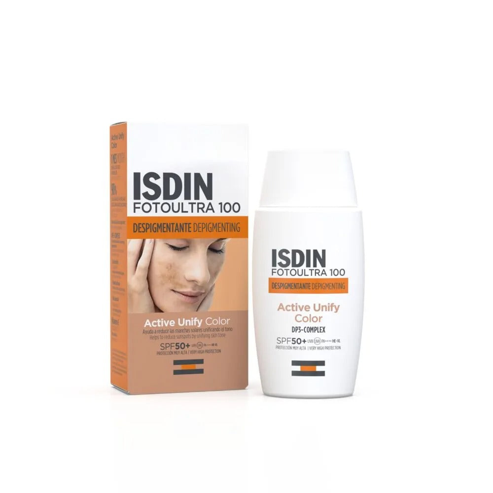 Isdin Fotoprotector Fotoultra Active Unify Despigmentante con Color SPF50+ x50ml