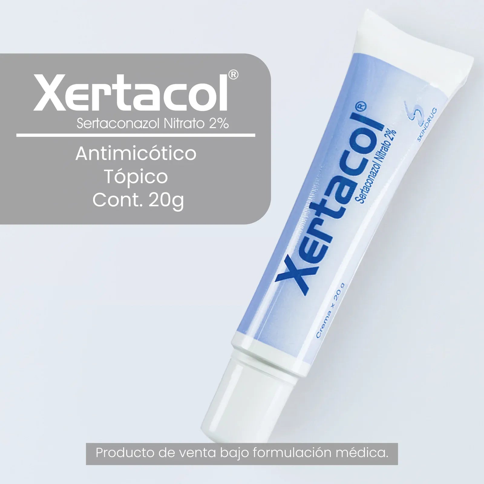 Skindrug Xertacol (Sertaconazol Ntirato 2%) Crema x20gr