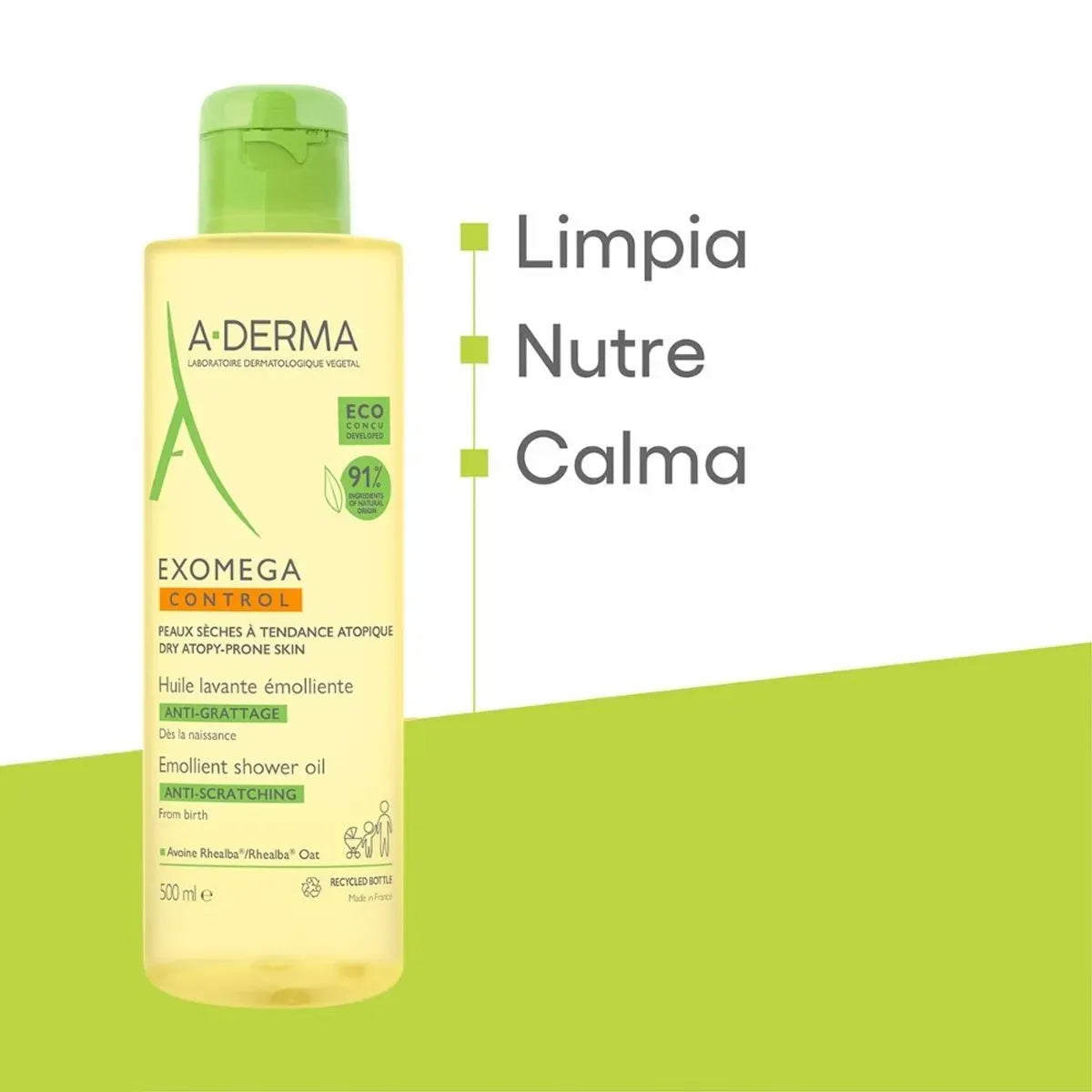 A-Derma  Exomega Aceite de Ducha x500ml