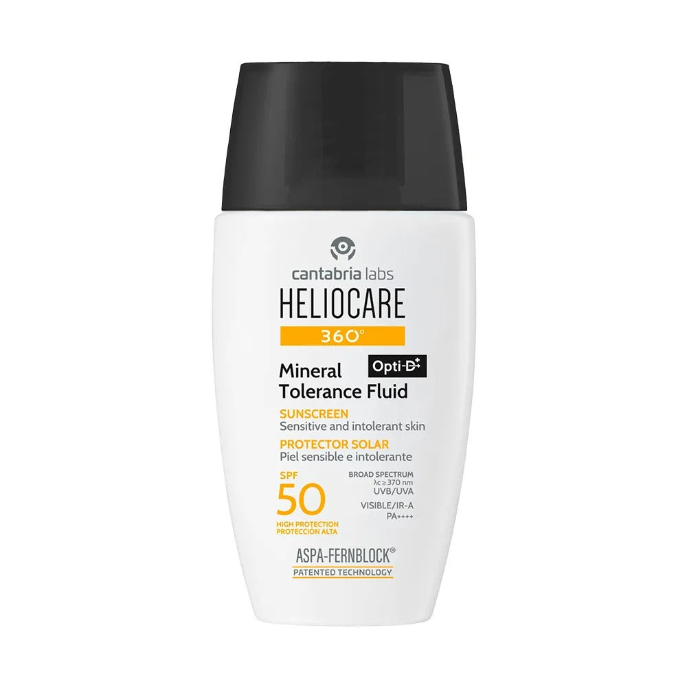 Heliocare 360° Fotoprotector Mineral Tolerance Fluido SPF50+ x50ml