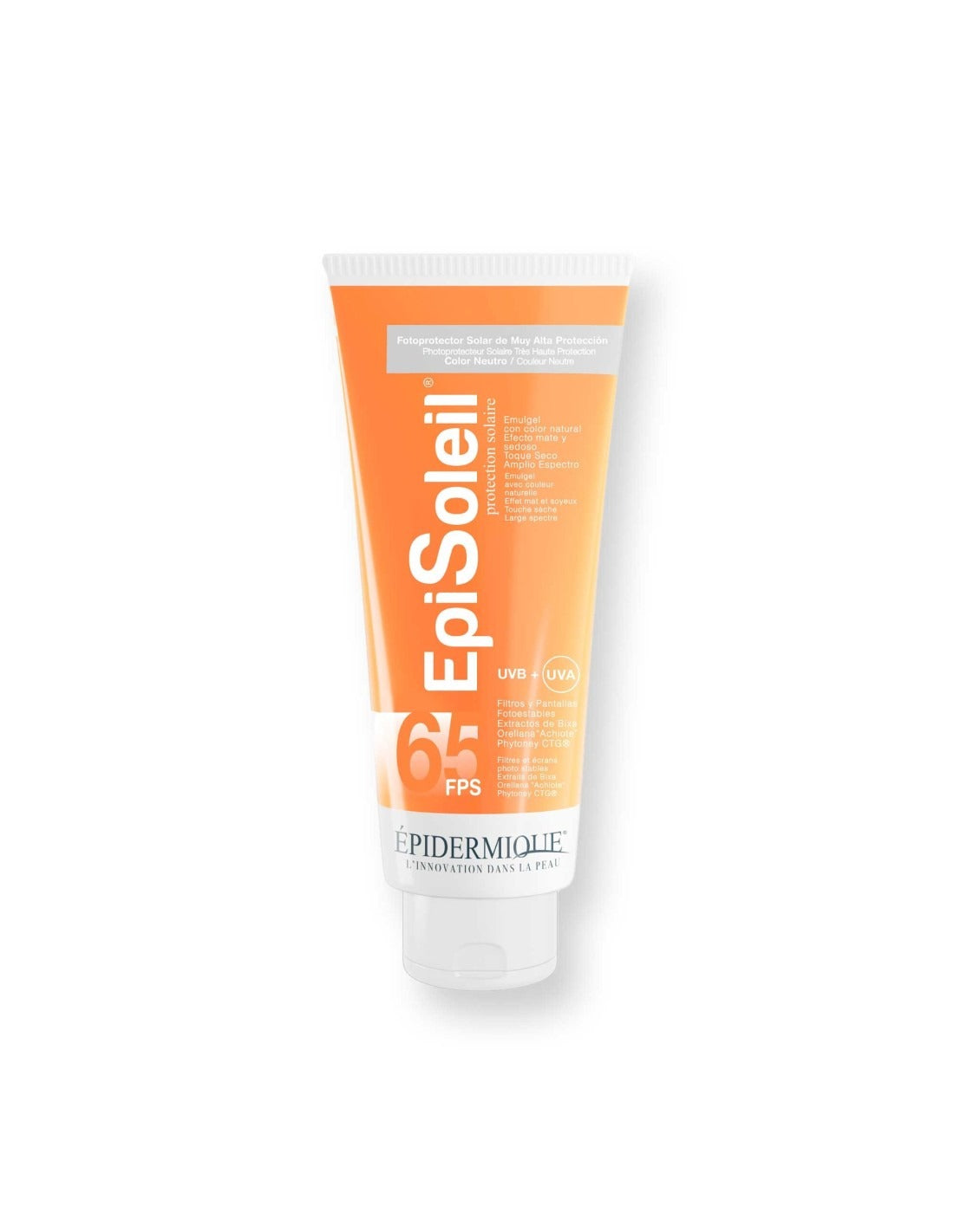 Epidermique Episoleil Fotoprotector Tono Neutro SPF65+ x70ml