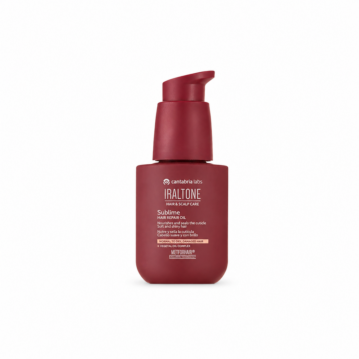 Iraltone sublime hair repair oil x 50 ml