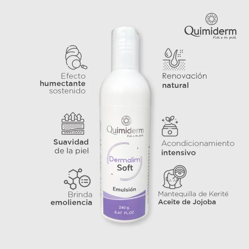 Quimiderm Dermalim Soft Emulsión x240g