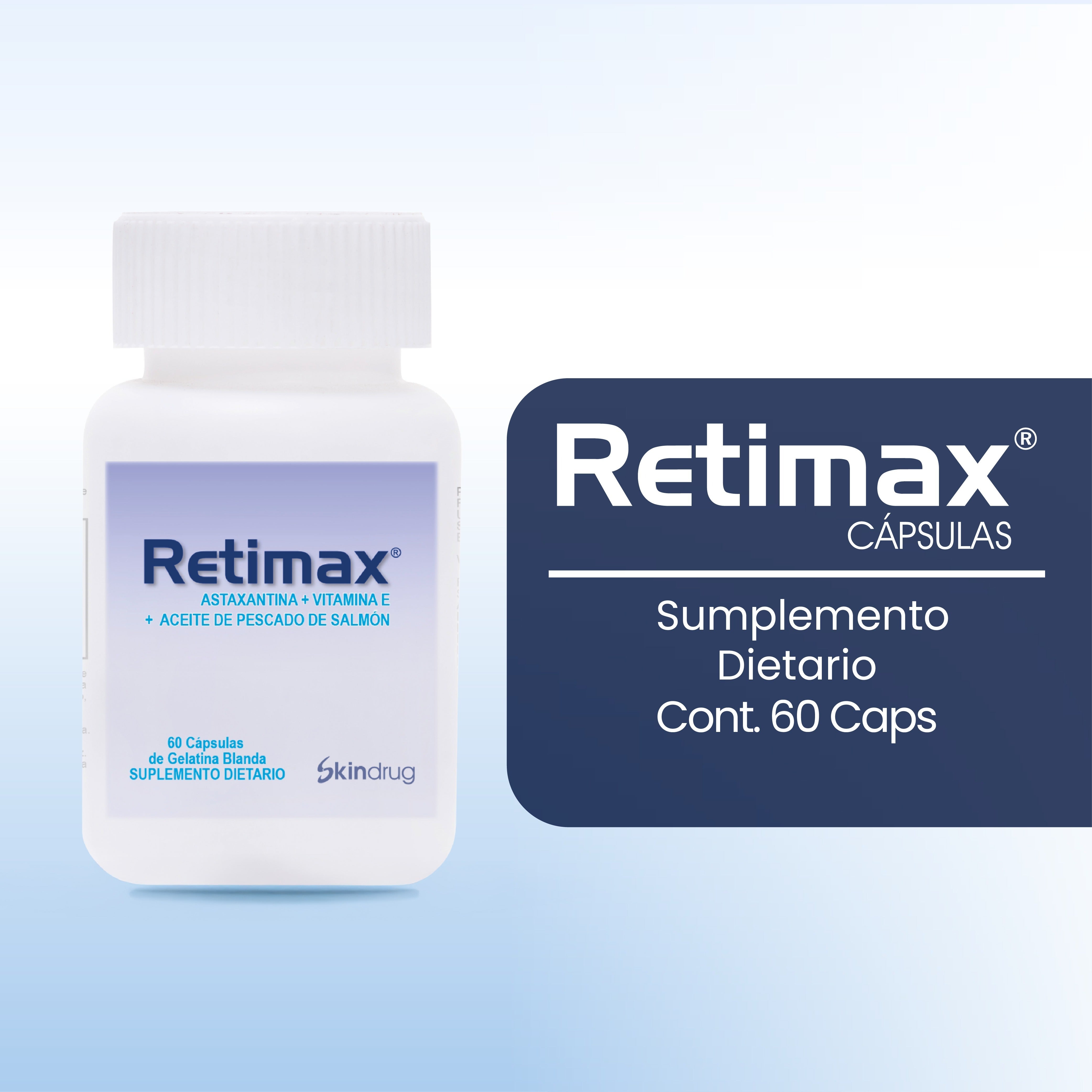 Retimax Astaxatina x60 Cápsulas
