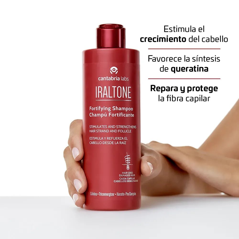 Iraltone Champú Fortificante x400ml - TIENDA PIEL