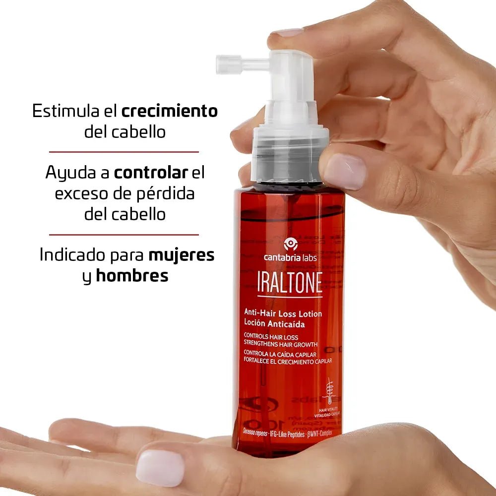 Iraltone Loción Anticaída x100ml - TIENDA PIEL