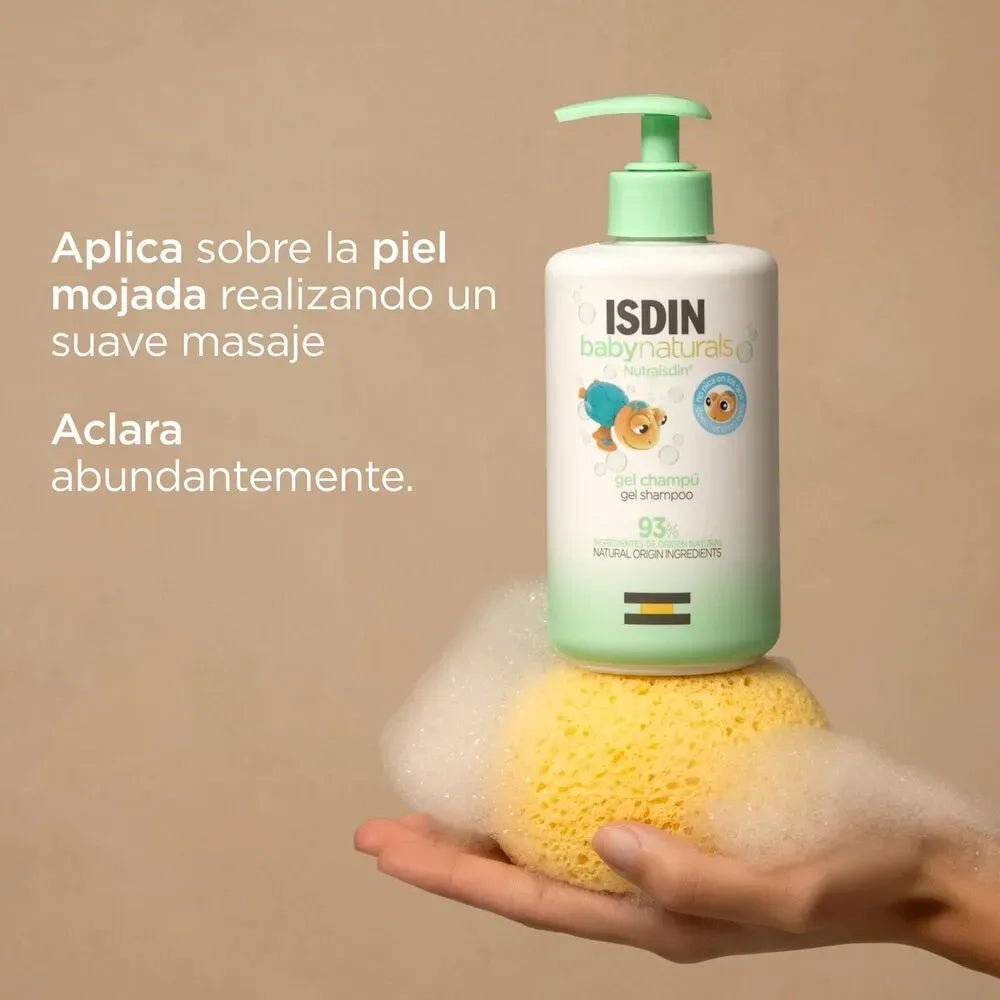 Isdin Baby Naturals Gel Champú x400ml - TIENDA PIEL