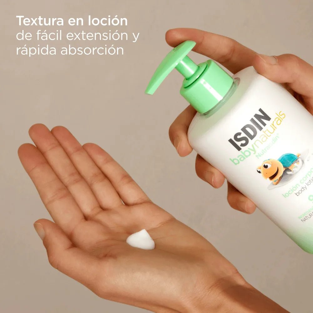 Isdin Baby Naturals Loción Corporal x400ml - TIENDA PIEL