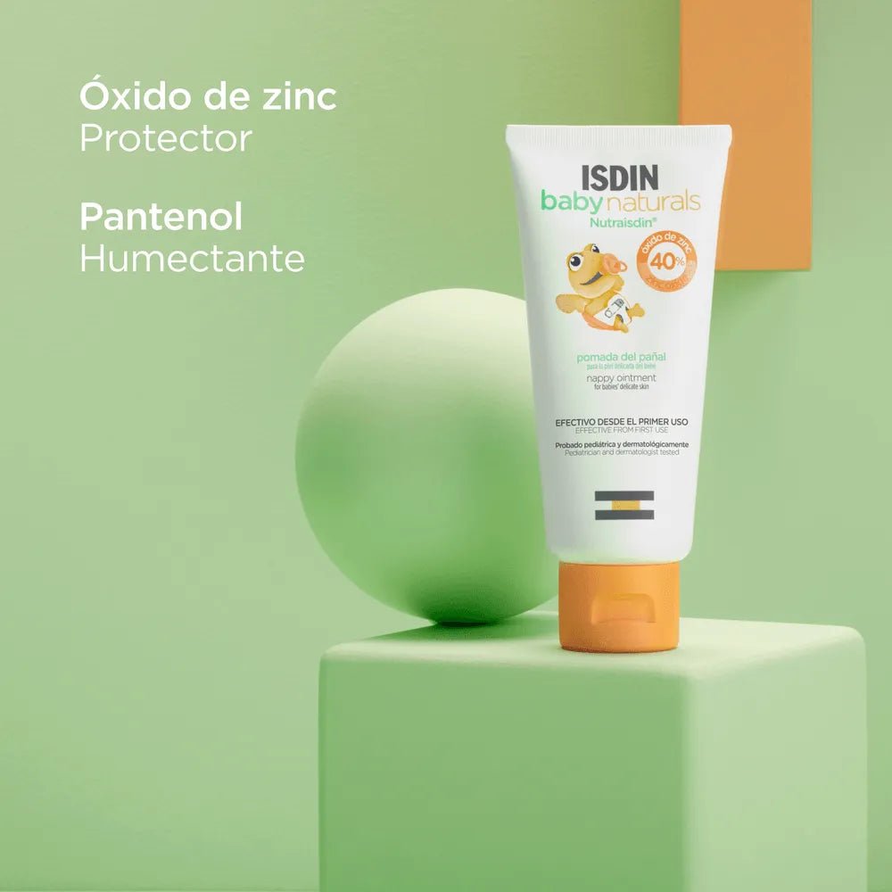 Isdin Baby Naturals Pomada del Pañal Regeneradora x100ml - TIENDA PIEL