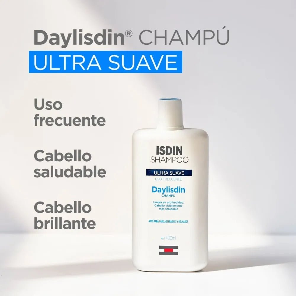 Isdin Daylisdin Champú Ultrasuave x400ml - TIENDA PIEL