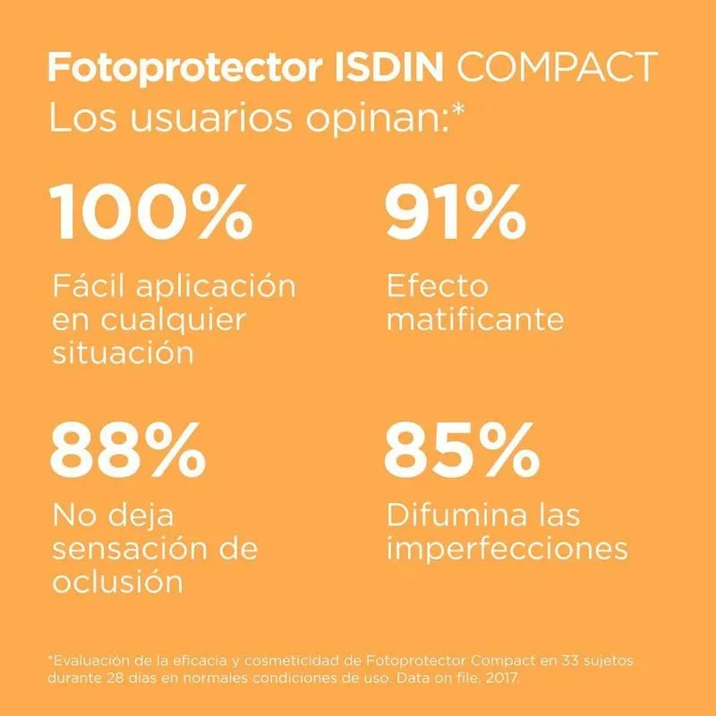 Isdin Fotoprotector Compacto SPF50+ x10g - TIENDA PIEL