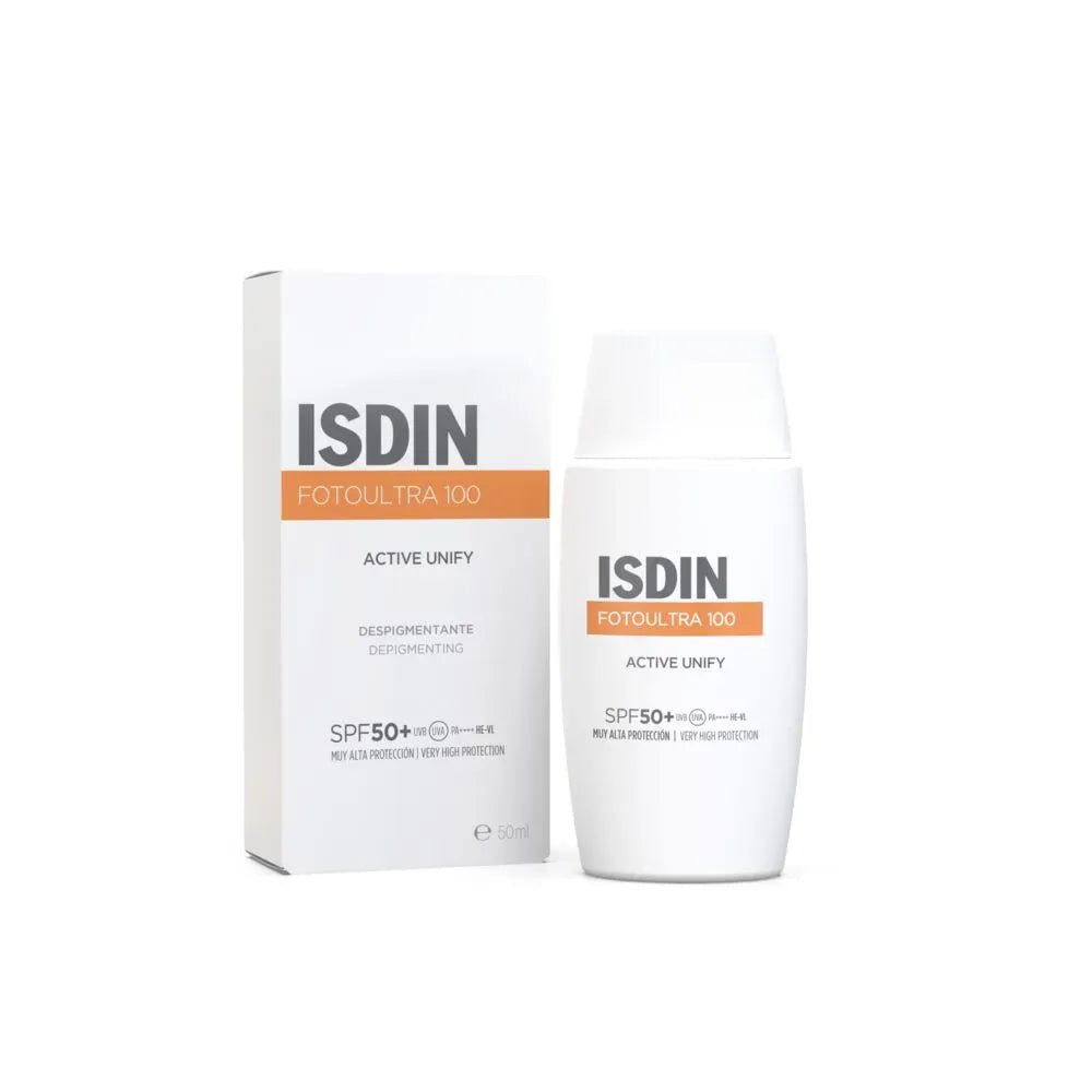 Isdin Fotoprotector Fotoultra Active Unify Despigmentante SPF50+ x50ml - TIENDA PIEL