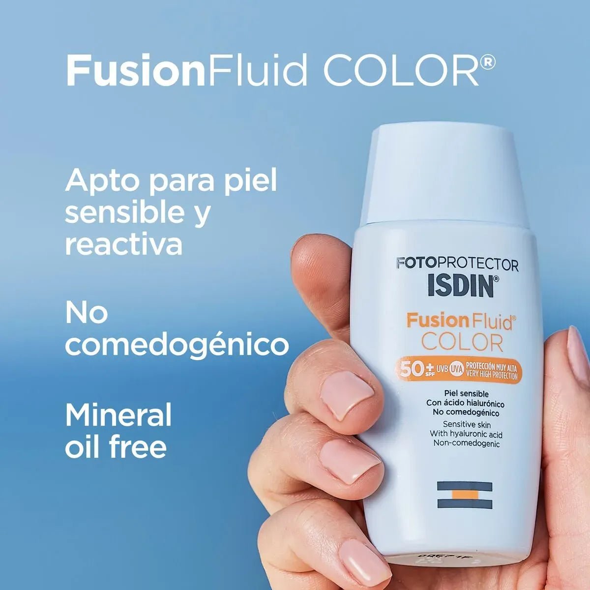 Isdin Fotoprotector Fusion Fluid Mineral SPF50+ x50ml - TIENDA PIEL