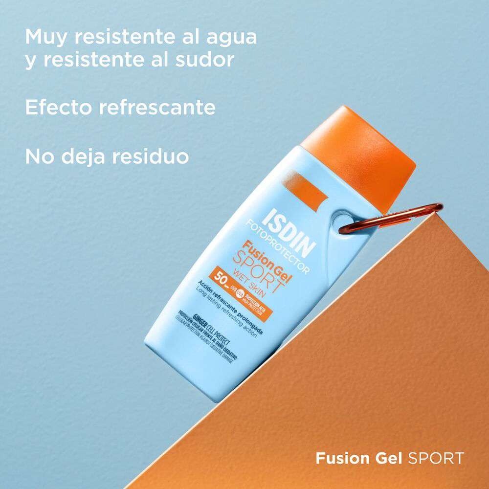 Isdin Fotoprotector Fusion Gel Sport SPF50+ x100ml - TIENDA PIEL