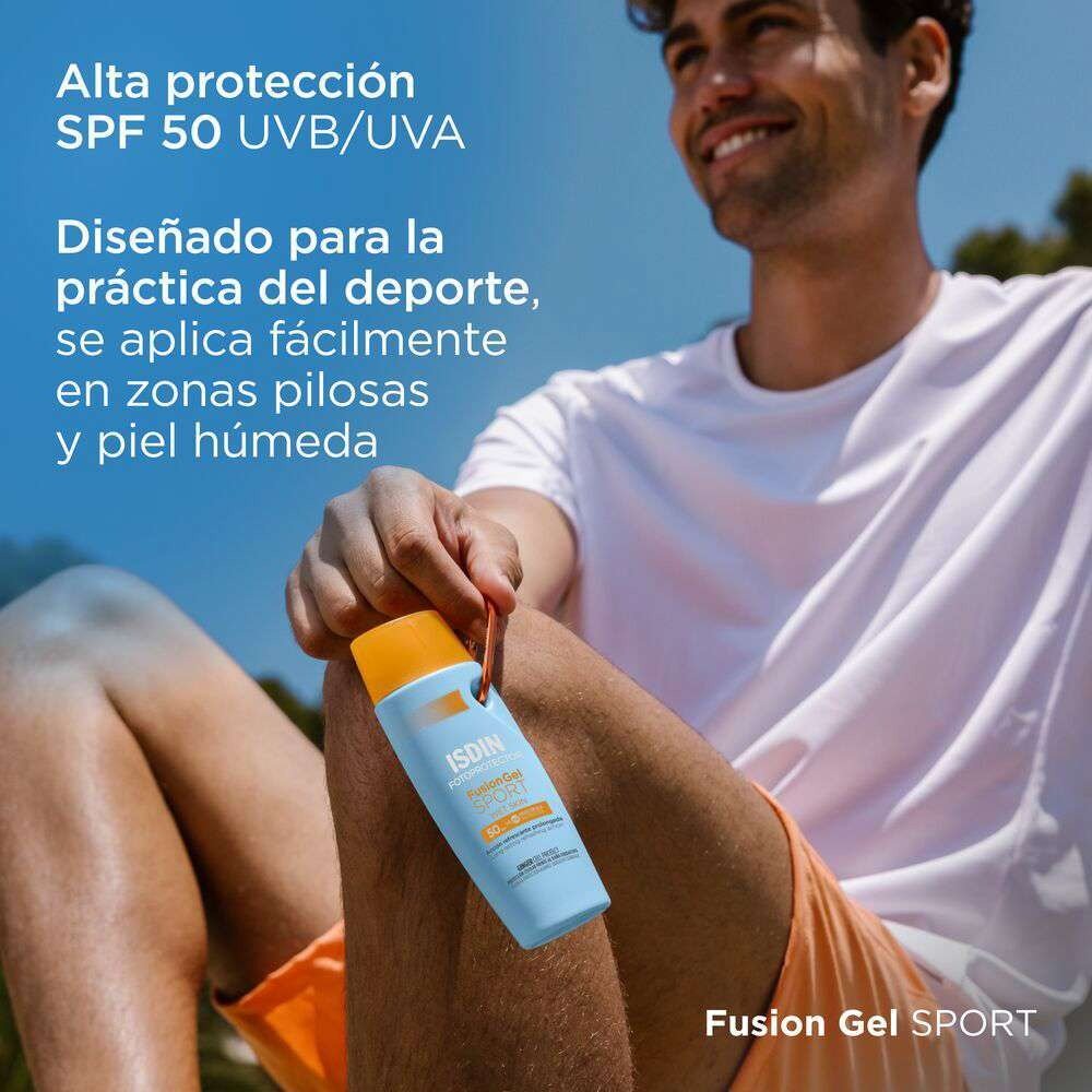 Isdin Fotoprotector Fusion Gel Sport SPF50+ x100ml - TIENDA PIEL