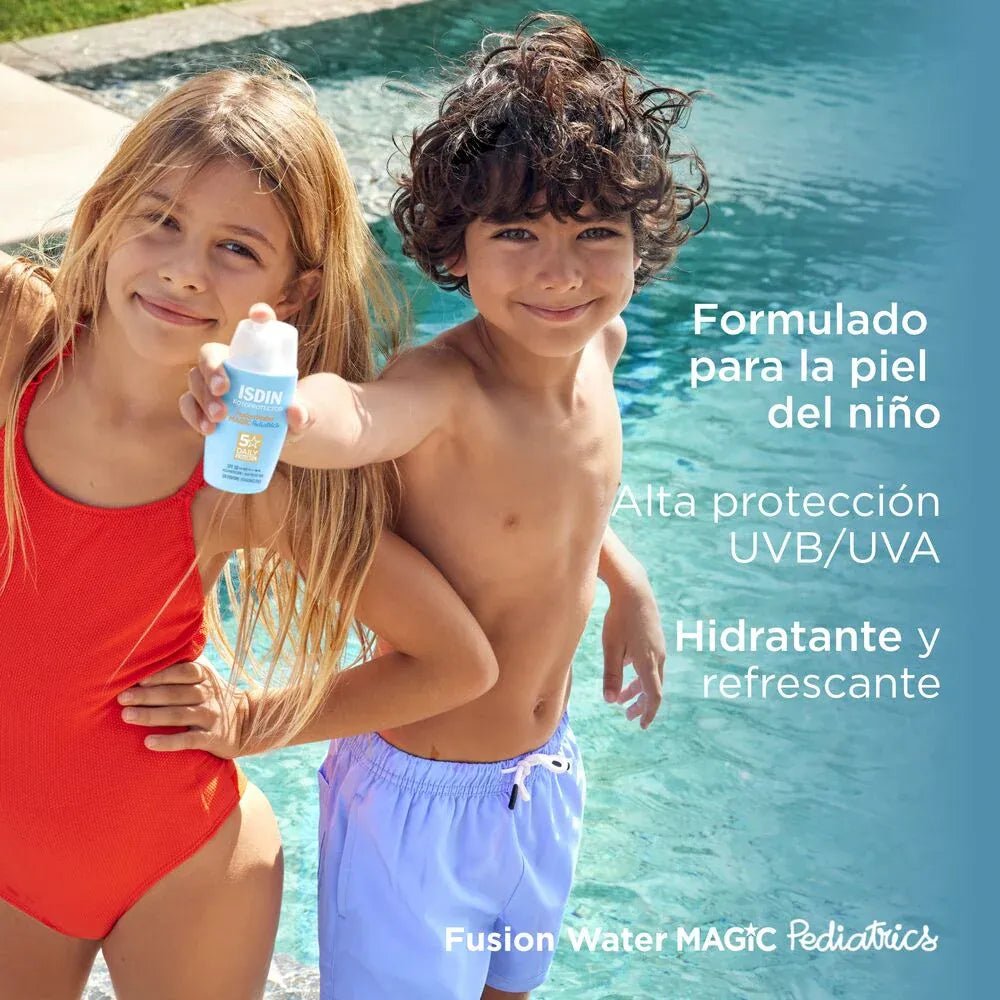 Isdin Fotoprotector FusionWater Magic Pediatrics SPF50+ x50ml - TIENDA PIEL