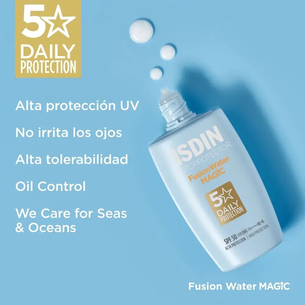 Isdin Fotoprotector FusionWater Magic SPF50+ x50ml - TIENDA PIEL