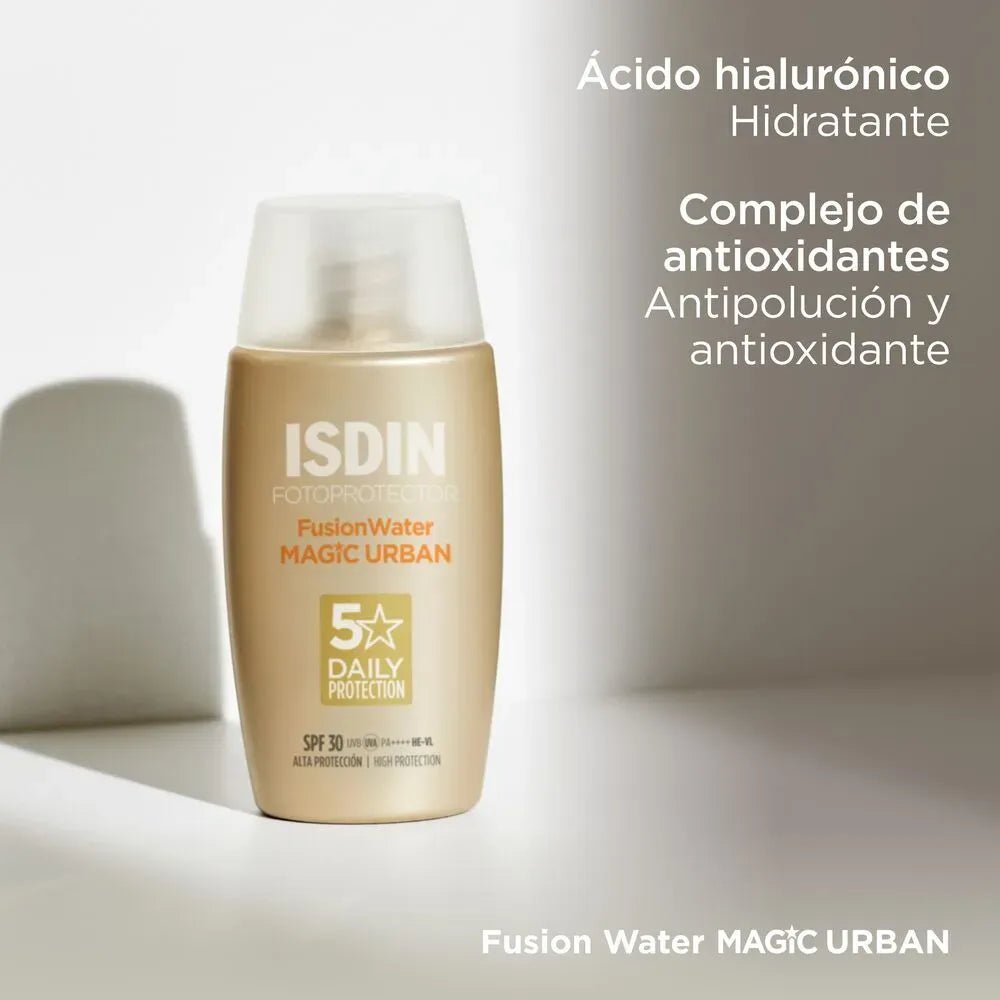 Isdin Fotoprotector FusionWater Urban SPF30+ x50ml - TIENDA PIEL