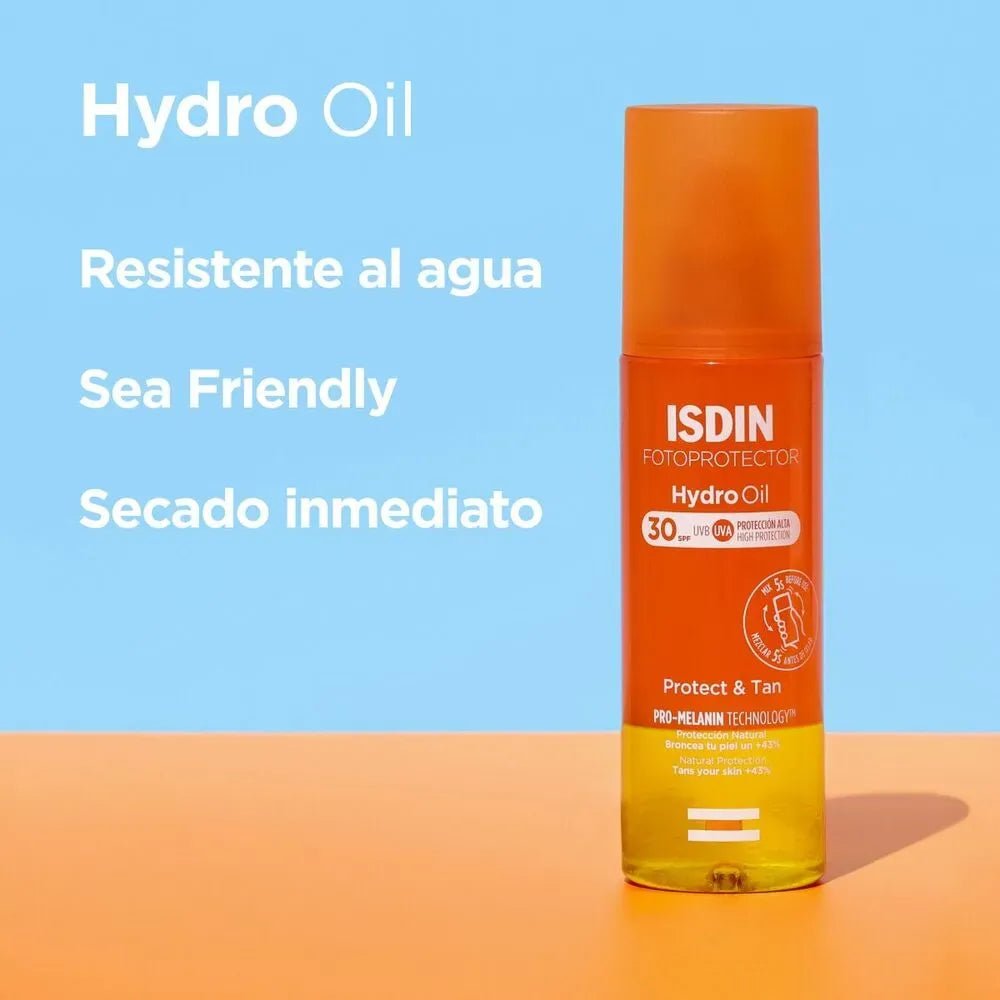 Isdin Fotoprotector Hydro Oil SPF30+ x200ml - TIENDA PIEL