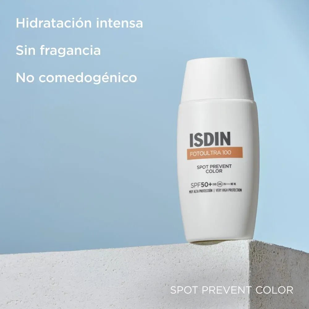 Isdin Fotoultra 100 Spot Prevent con Color SPF50+ x50ml - TIENDA PIEL
