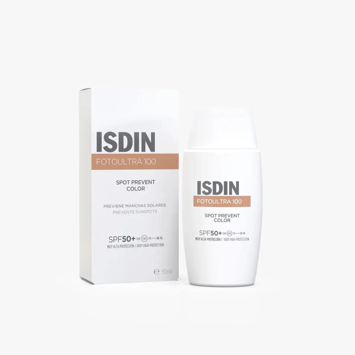 Isdin Fotoultra 100 Spot Prevent con Color SPF50+ x50ml - TIENDA PIEL