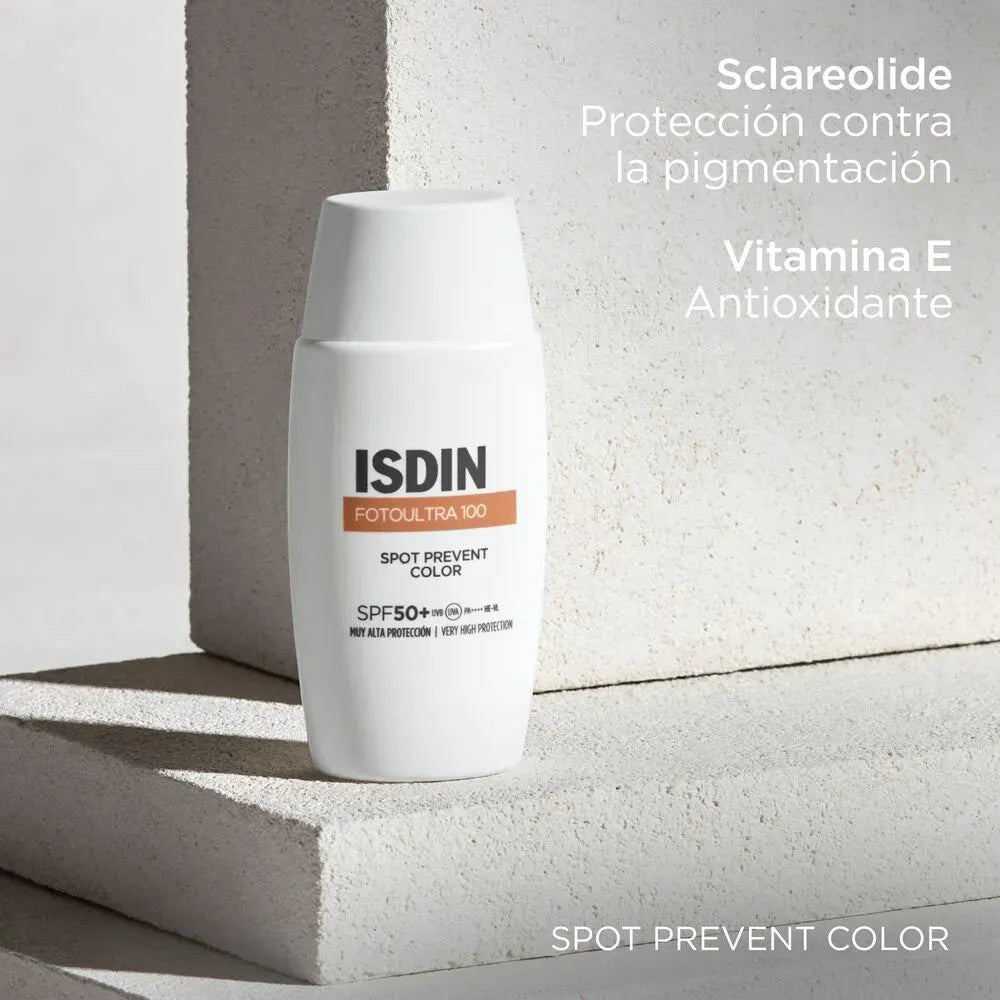 Isdin Fotoultra 100 Spot Prevent con Color SPF50+ x50ml - TIENDA PIEL