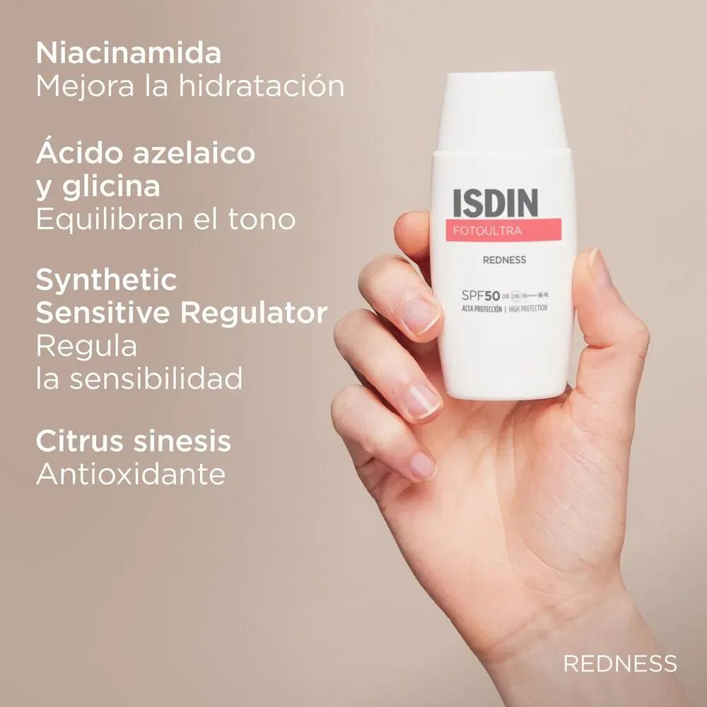 Isdin Fotoultra Redness FPS50+ x50ml - TIENDA PIEL