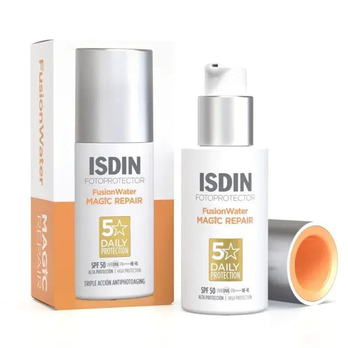 Isdin FusionWater Magic Repair SPF50+ x50ml - TIENDA PIEL