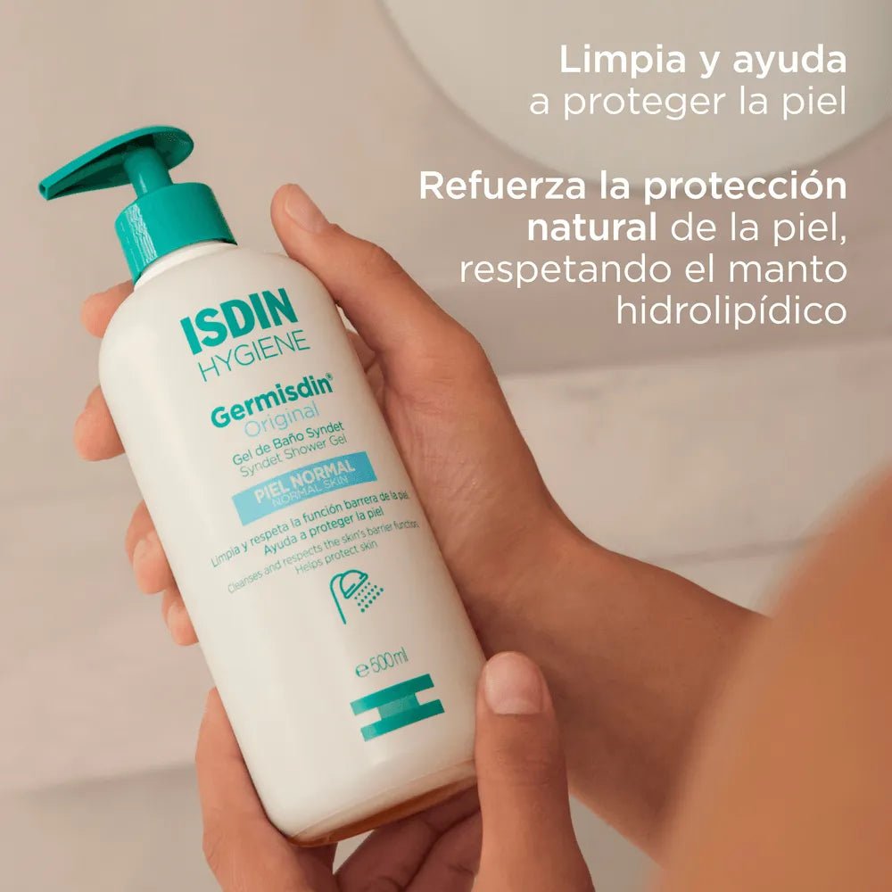 Isdin Germisdin Gel de Baño Syndet x500ml - TIENDA PIEL
