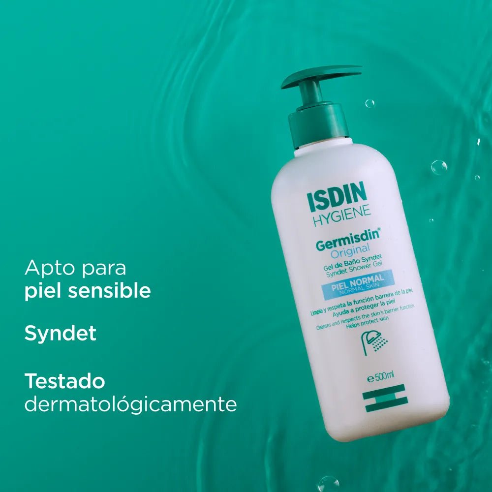 Isdin Germisdin Gel de Baño Syndet x500ml - TIENDA PIEL