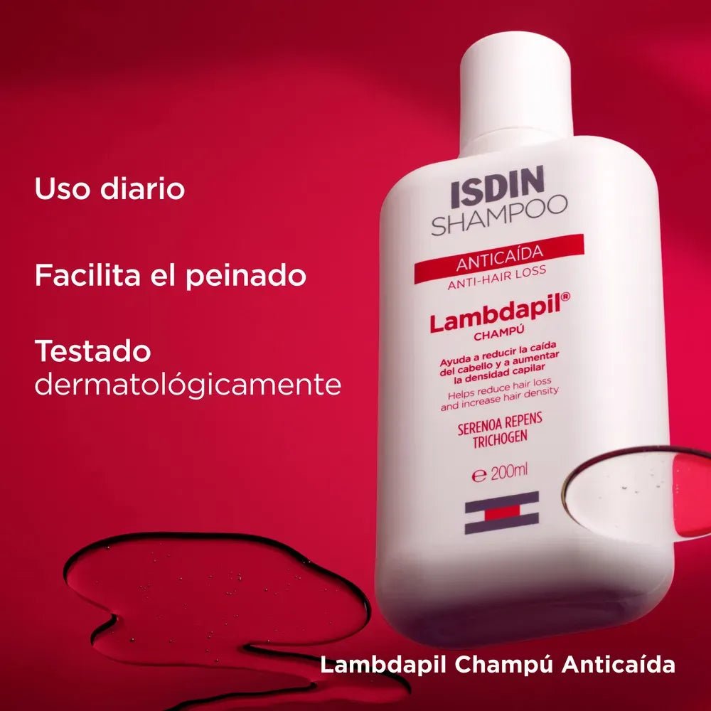 Isdin Lambdapil Champú Anticaída x200ml - TIENDA PIEL