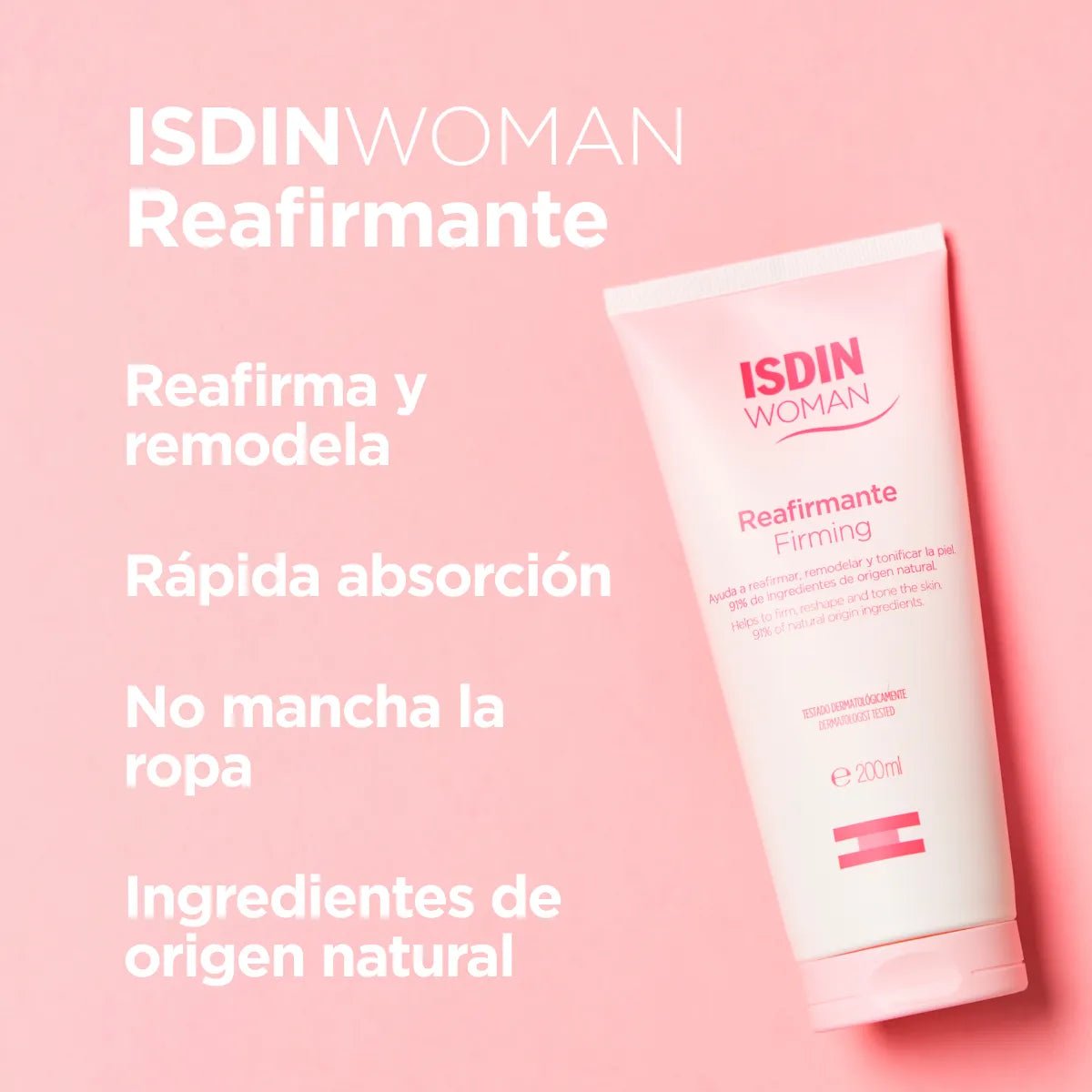 Isdin Woman Crema Reafirmante x200ml - TIENDA PIEL