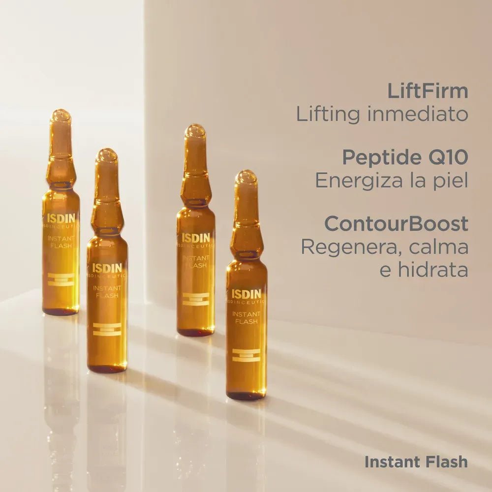 IsdinCeuticals Instant Flash Efecto Lifting x5 Ampollas de 2ml c/u - TIENDA PIEL