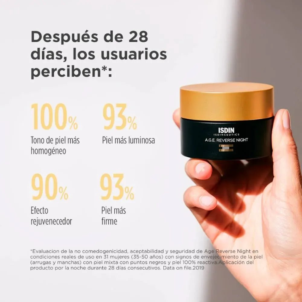 IsdinCeutics AGE Reverse Night Crema Reparadora de Noche x50g - TIENDA PIEL