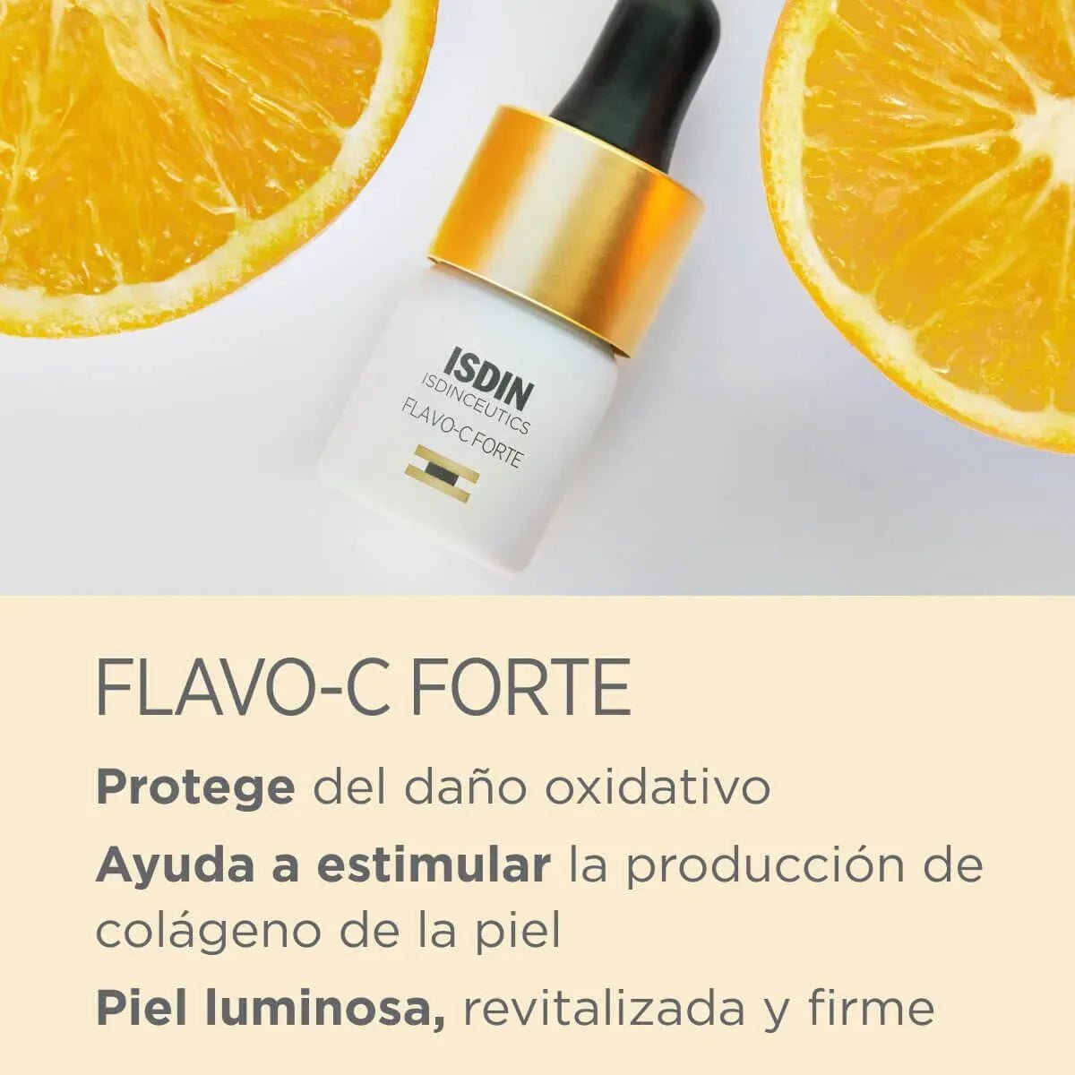 Isdinceutics Flavo - C Forte Sérum de Vitamina C al 15% x3 Frascos x5.3ml - TIENDA PIEL