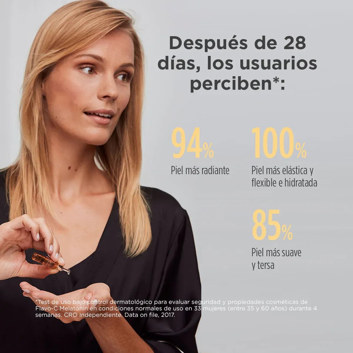 Isdinceutics Flavo - C Melatonin Sérum Reparador de Noche x10 Ampollas x2ml c/u - TIENDA PIEL