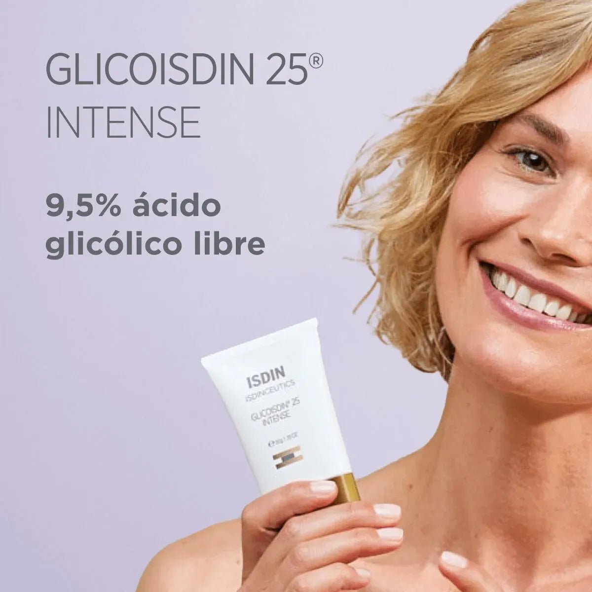 Isdinceutics Glicoisdin 25% Intense Gel Facial x50g - TIENDA PIEL