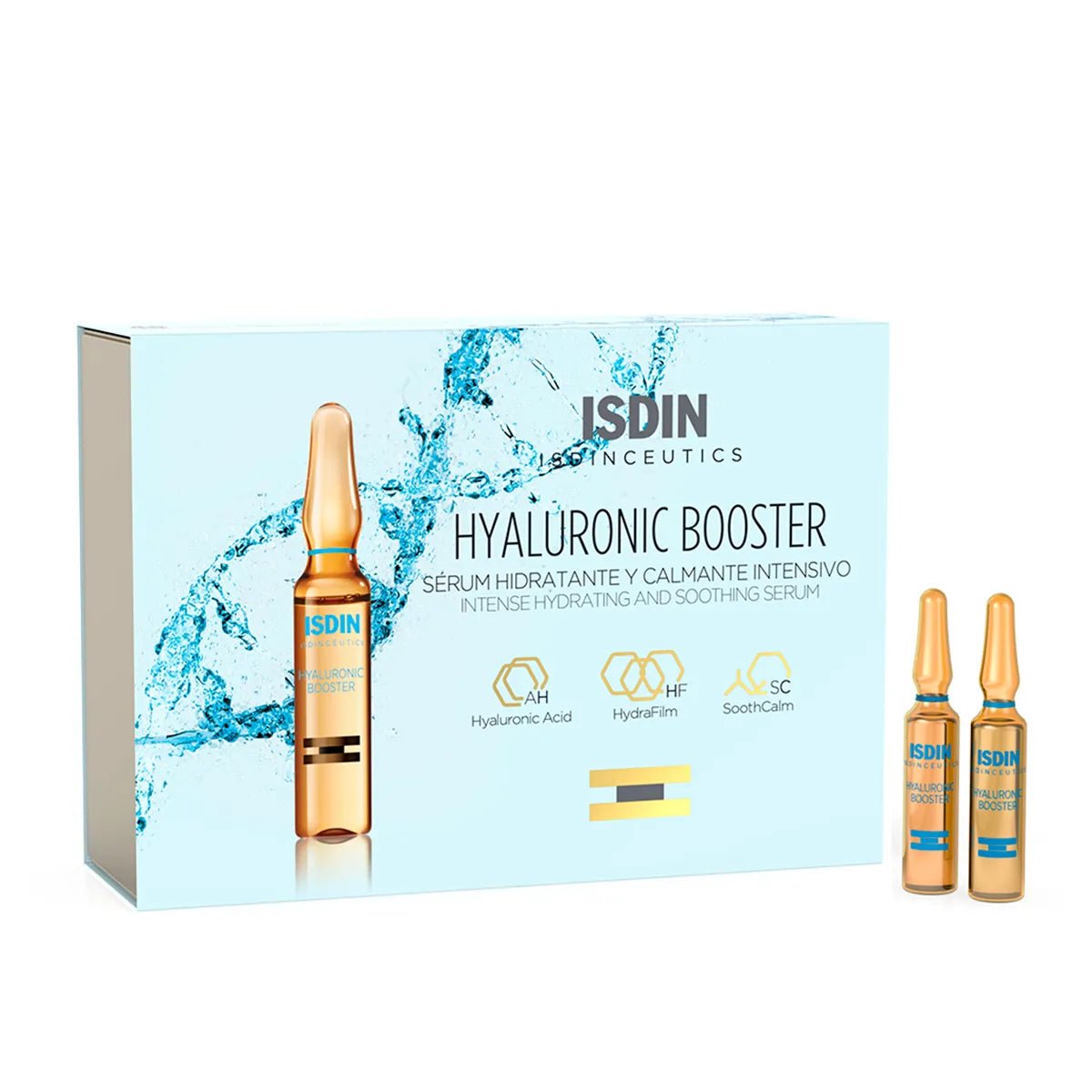 Isdinceutics Hyaluronic Booster Hidratante Ampollas x30 Ampollas x2ml c/u - TIENDA PIEL