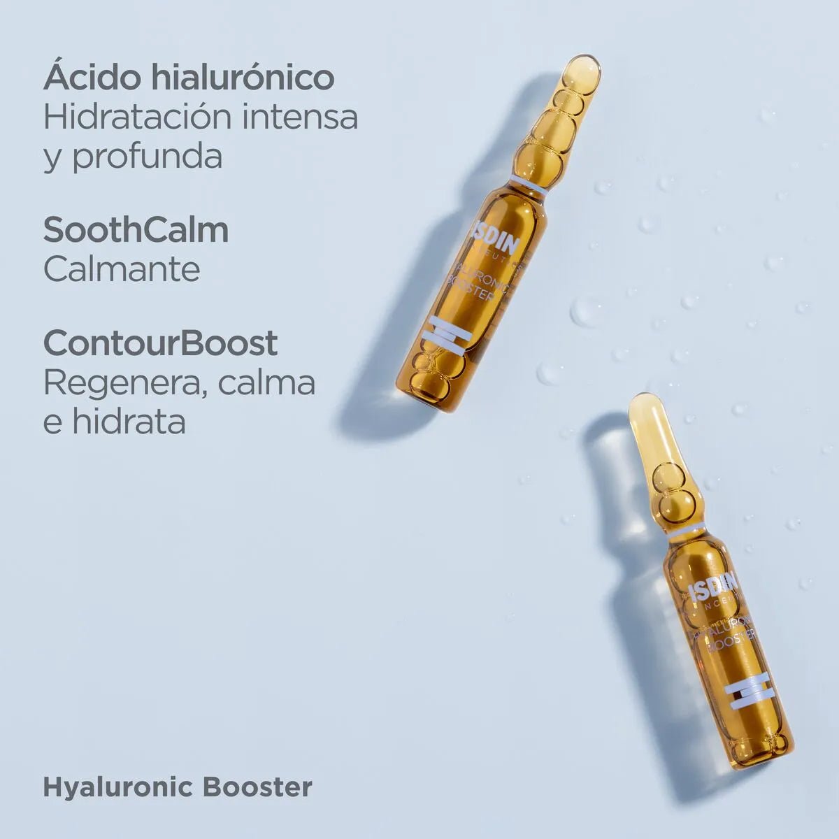 Isdinceutics Hyaluronic Booster Hidratante Ampollas x30 Ampollas x2ml c/u - TIENDA PIEL