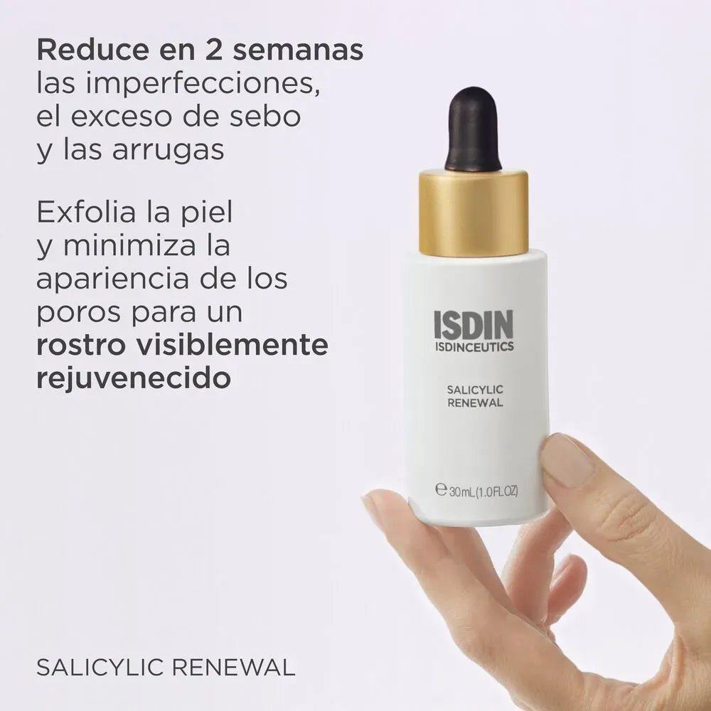 Isdinceutics Salicylic Renewal Sérum Anti - Imperfecciones y Envejecimiento x30ml - TIENDA PIEL
