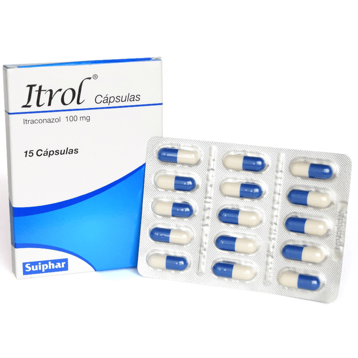 Itrol 100mg x 15 capsulas - TIENDA PIEL