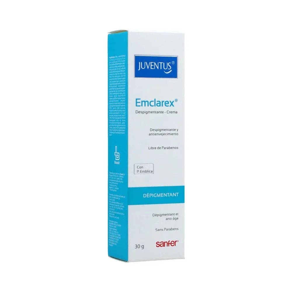 Juventus Emclarex Crema Despigmentante x30g - TIENDA PIEL