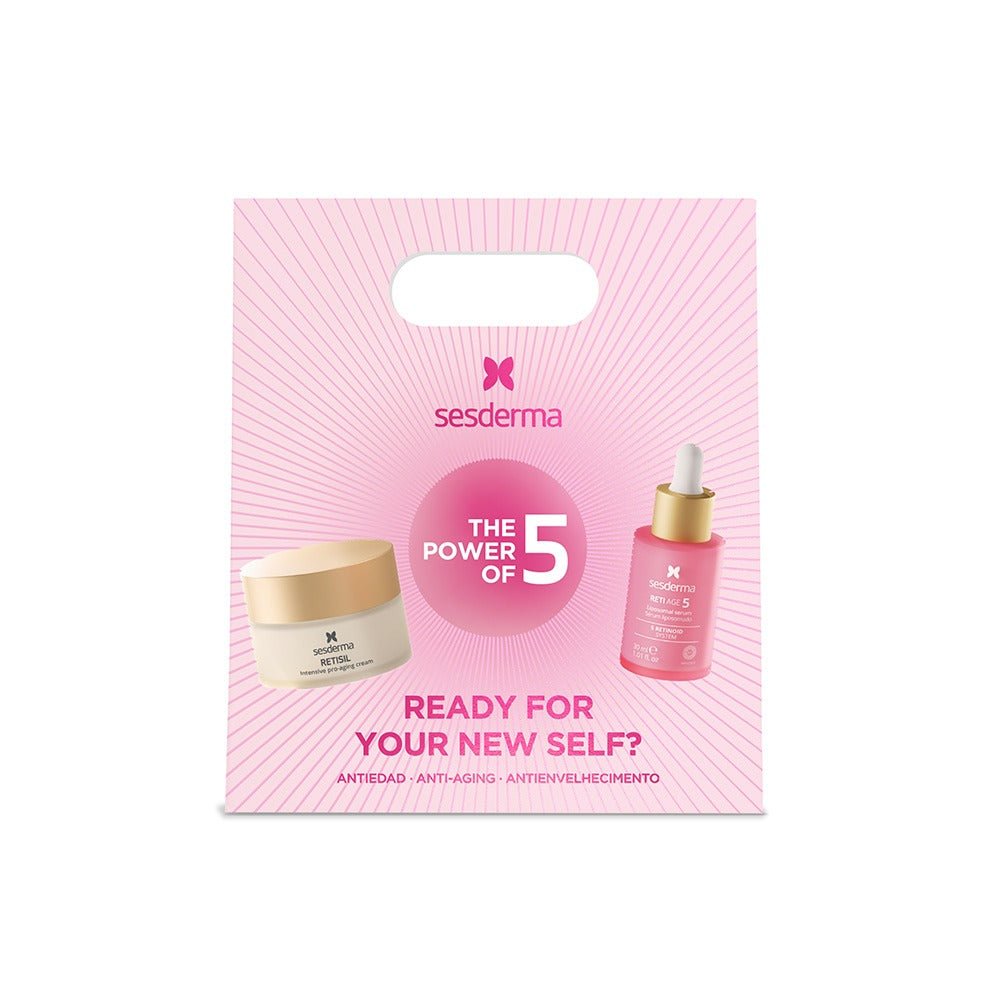 Kit de regalo Sesderma antiedad Reti Age 5 + Retisil Crema - Tienda Piel