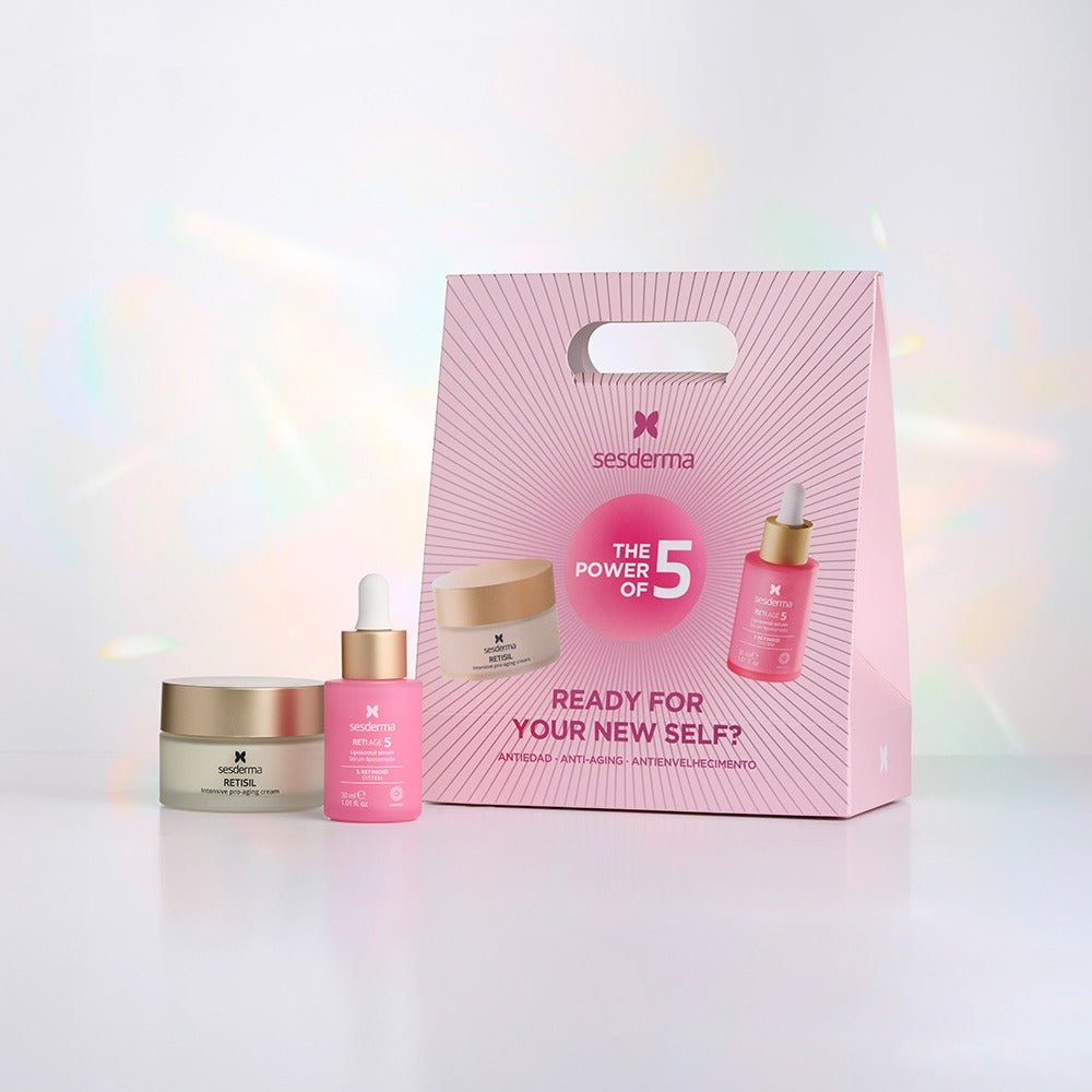 Kit de regalo Sesderma antiedad Reti Age 5 + Retisil Crema - Tienda Piel