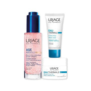 Kit Uriage Age Absolu Suero x30ml + Agua Termal Crema 15 ml + Agua Termal Mascarilla De Noche 15mMl - Tienda Piel