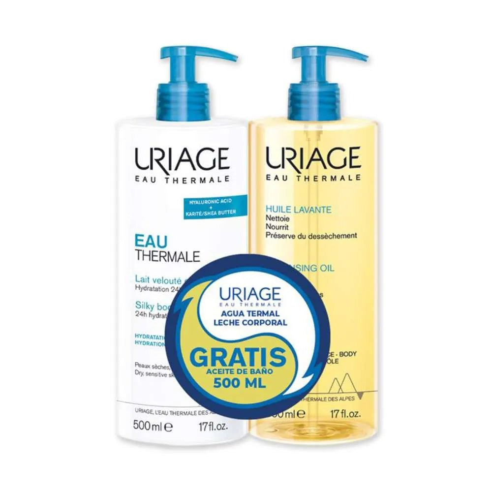 Kit Uriage Leche Corporal x500ml gratis Uriage Aceite de ducha x 500ml - Tienda Piel